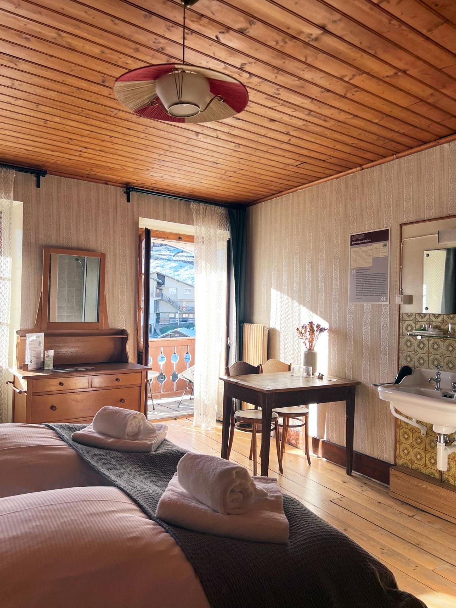 Du Glacier Boutique & Traditions Hotel Fiesch Exterior foto